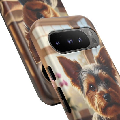 Yorkshire Terrier Phone Case – Cute Yorkie Puppy Tough Case (iPhone, Samsung, Pixel)