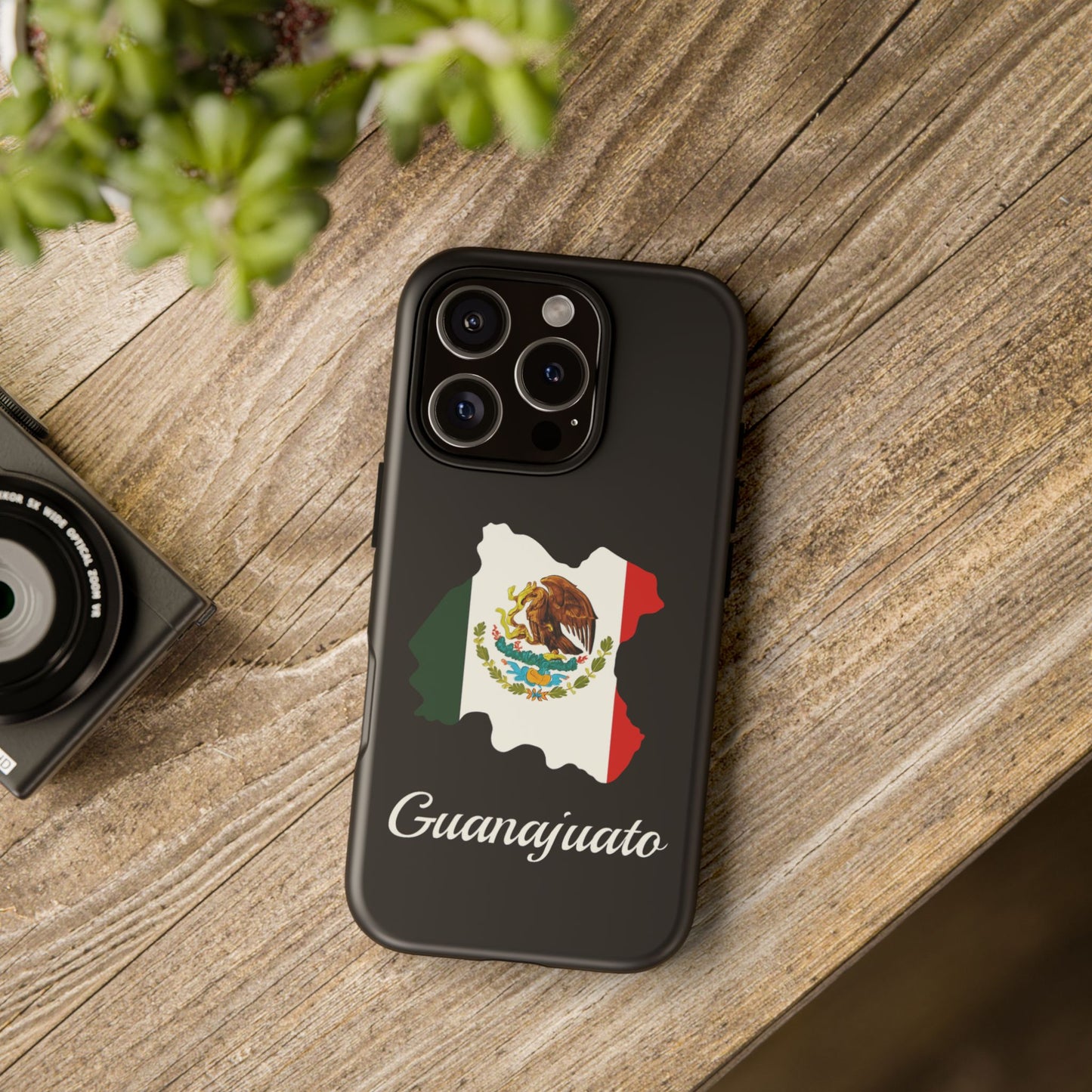 Guanajuato Mexico Flag Map Phone Case | Mexican American Pride Tough Case for iPhone & Samsung