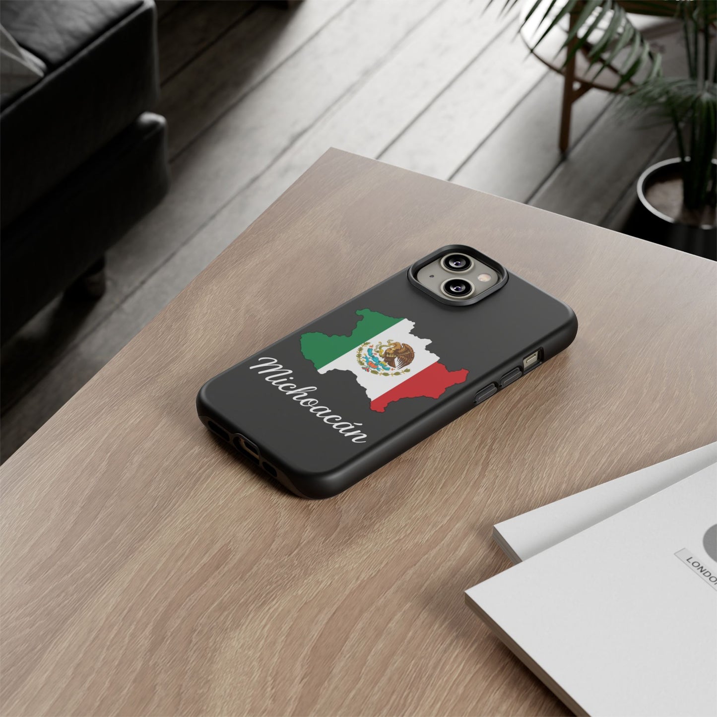 Michoacán Mexico Flag Map Phone Case | Mexican American Pride Tough Case for iPhone & Samsung