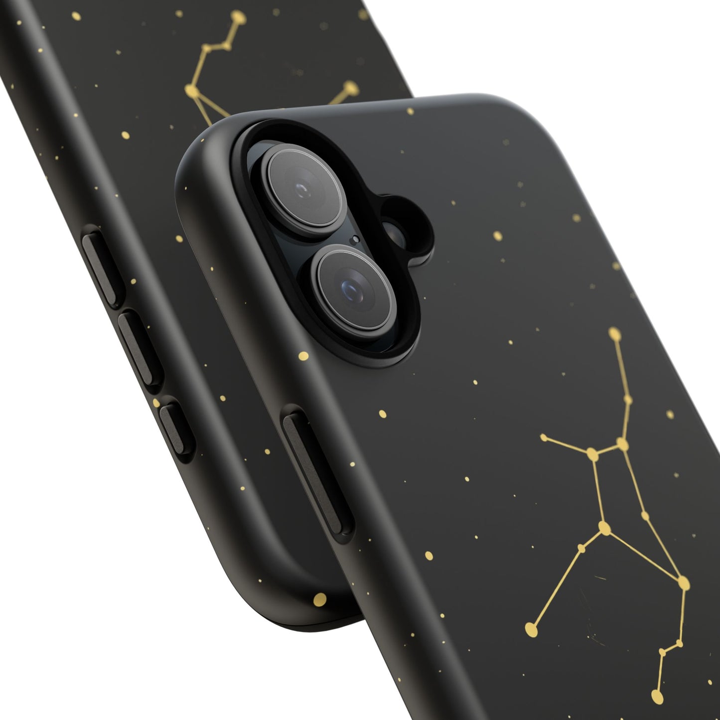 Virgo Zodiac Constellation Phone Case – Luxe Gold Celestial Cover