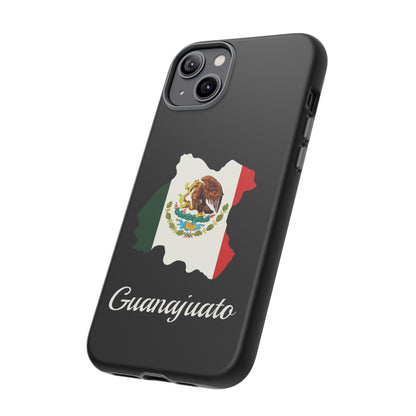 Guanajuato Mexico Flag Map Phone Case | Mexican American Pride Tough Case for iPhone & Samsung
