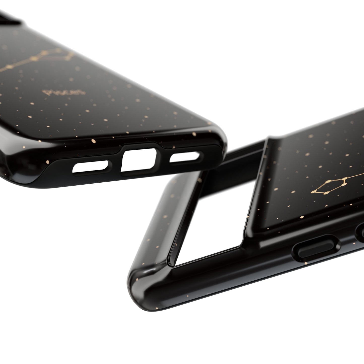 Pisces Zodiac Constellation Phone Case – Luxe Gold Celestial Cover