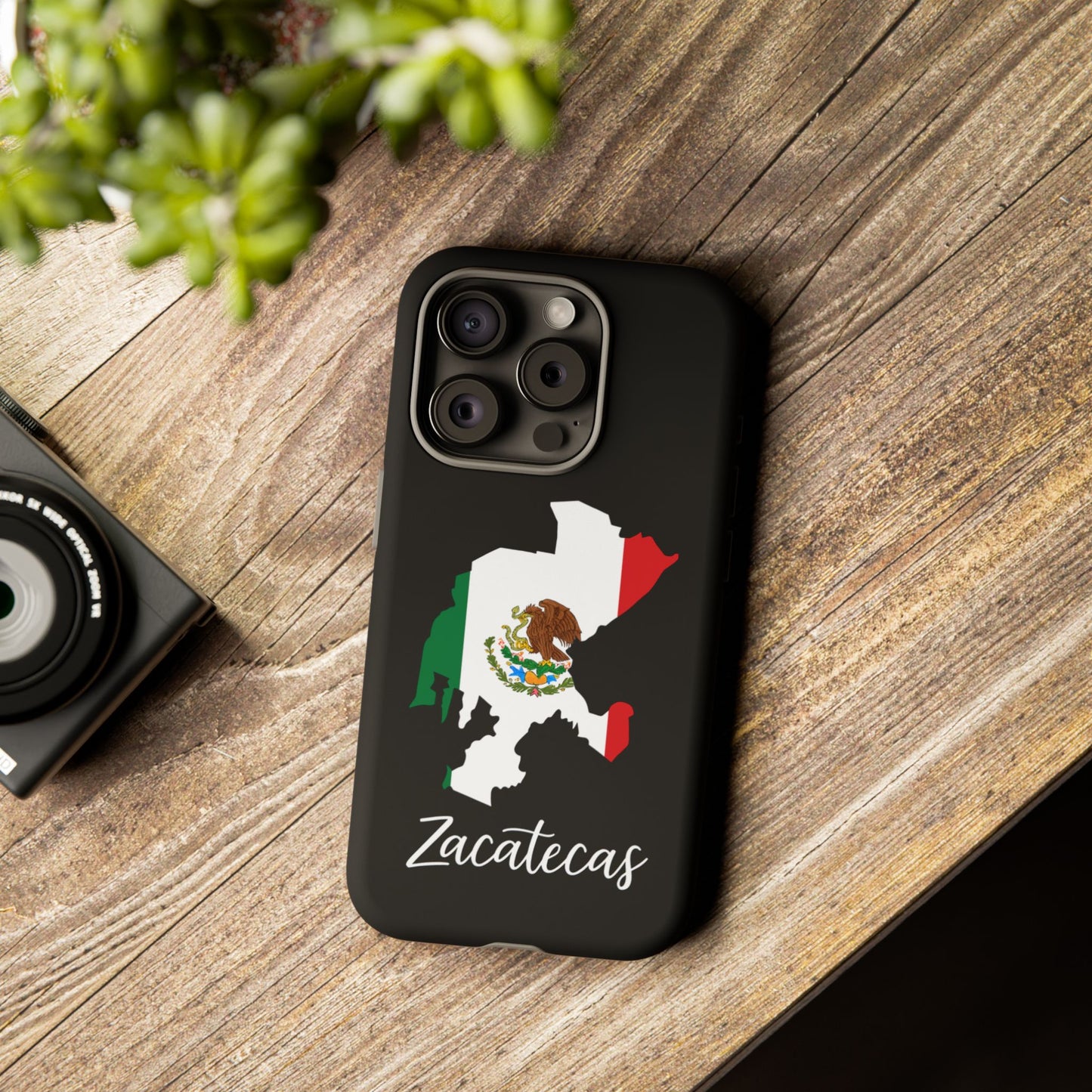 Zacatecas Mexico Flag Map Phone Case | Mexican American Pride Tough Case for iPhone & Samsung