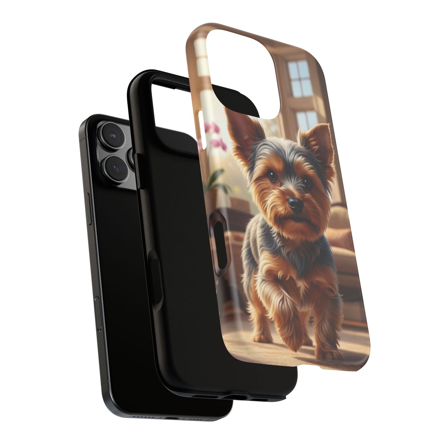 Yorkshire Terrier Phone Case – Cute Yorkie Puppy Tough Case (iPhone, Samsung, Pixel)