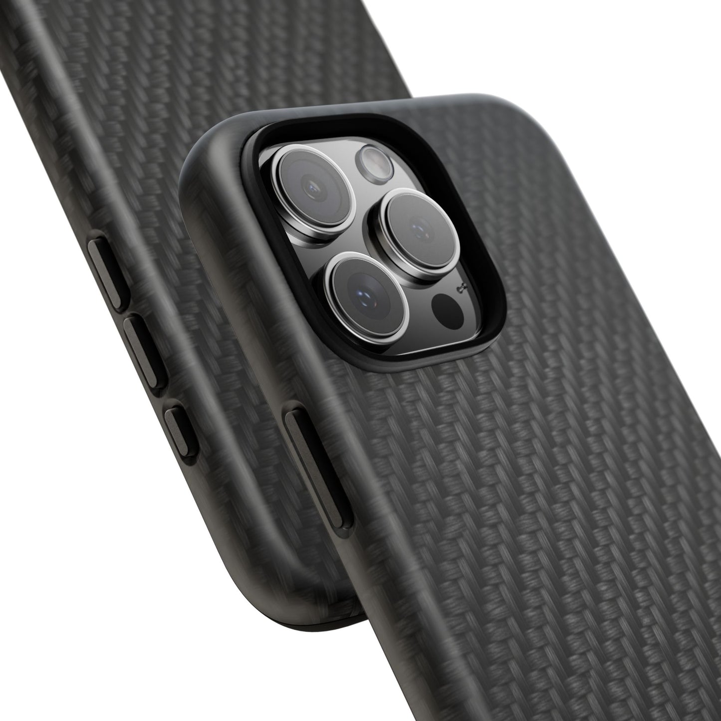 Carbon Fiber Inspired Phone Case – Rugged Slim Protective Tech Case for iPhone & Samsung