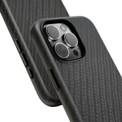 Carbon Fiber Inspired Phone Case – Rugged Slim Protective Tech Case for iPhone & Samsung