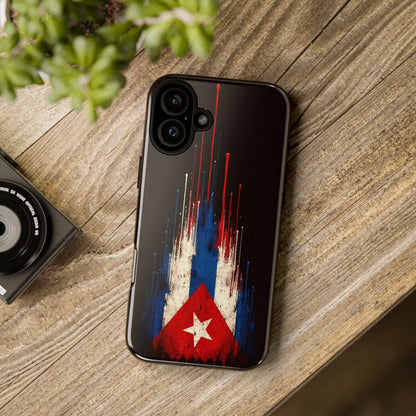 Cuban Flag Phone Case | Cuba Flag Tough Case | Patriotic Cuban Pride iPhone Samsung Protective Cover