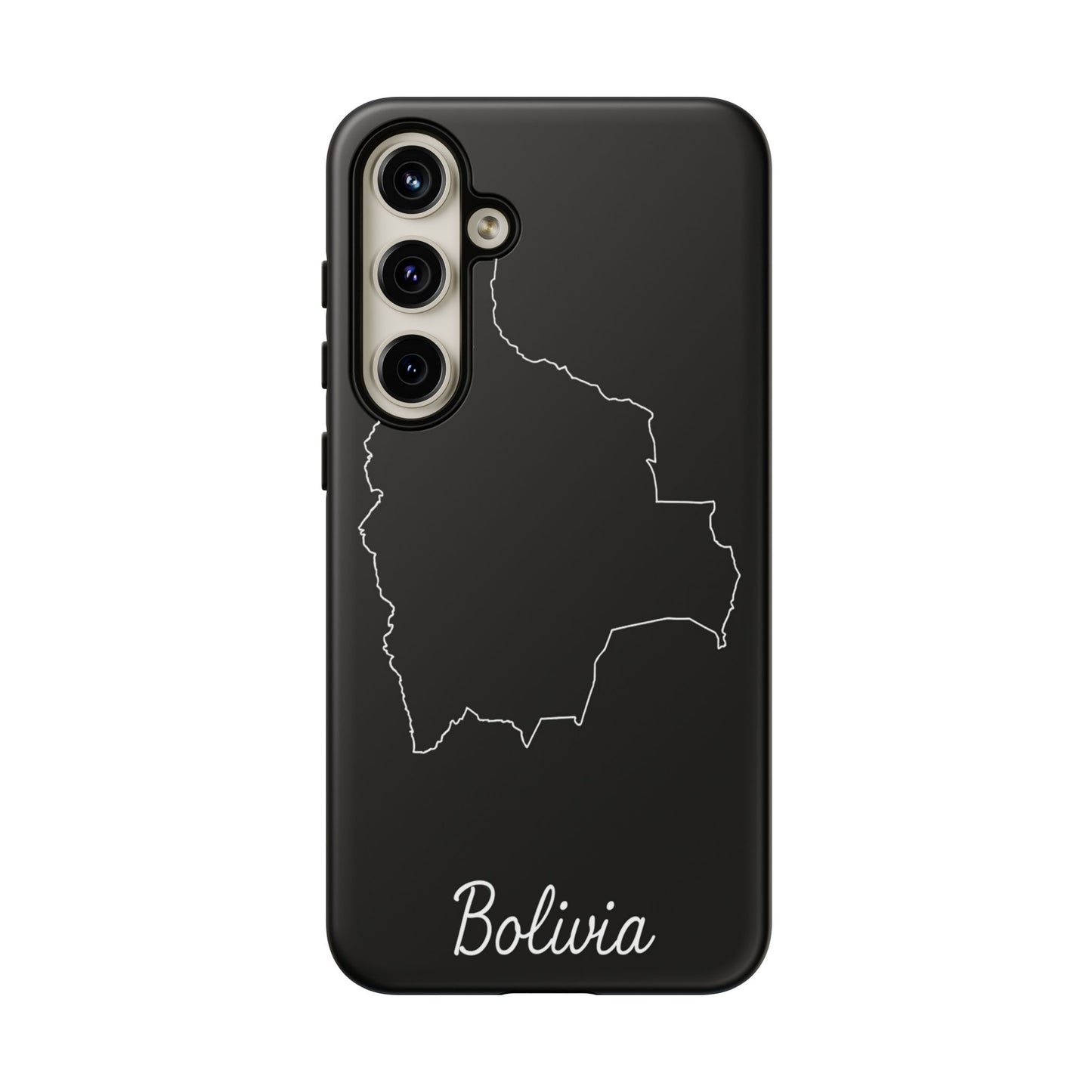 Bolivia Outline Phone Case – Minimal Country Map Tough Cover