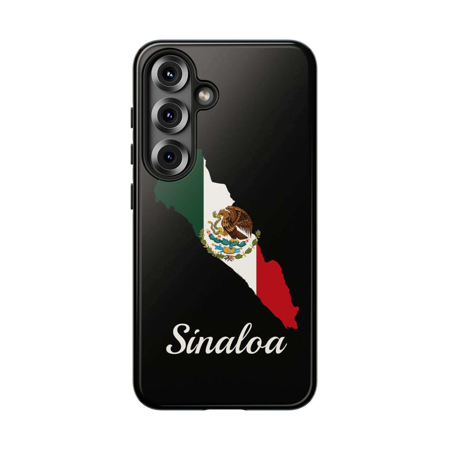 Sinaloa Mexico Flag Map Phone Case | Mexican American Pride Tough Case for iPhone & Samsung