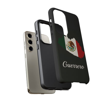 Guerrero Mexico Flag Map Phone Case | Mexican American Pride Tough Case for iPhone & Samsung