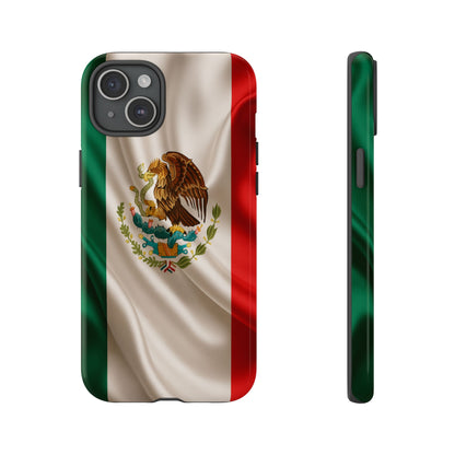 Mexico Flag Phone Case | Mexican Pride iPhone & Samsung Case | Tricolor Aesthetic Tough Protective Cover