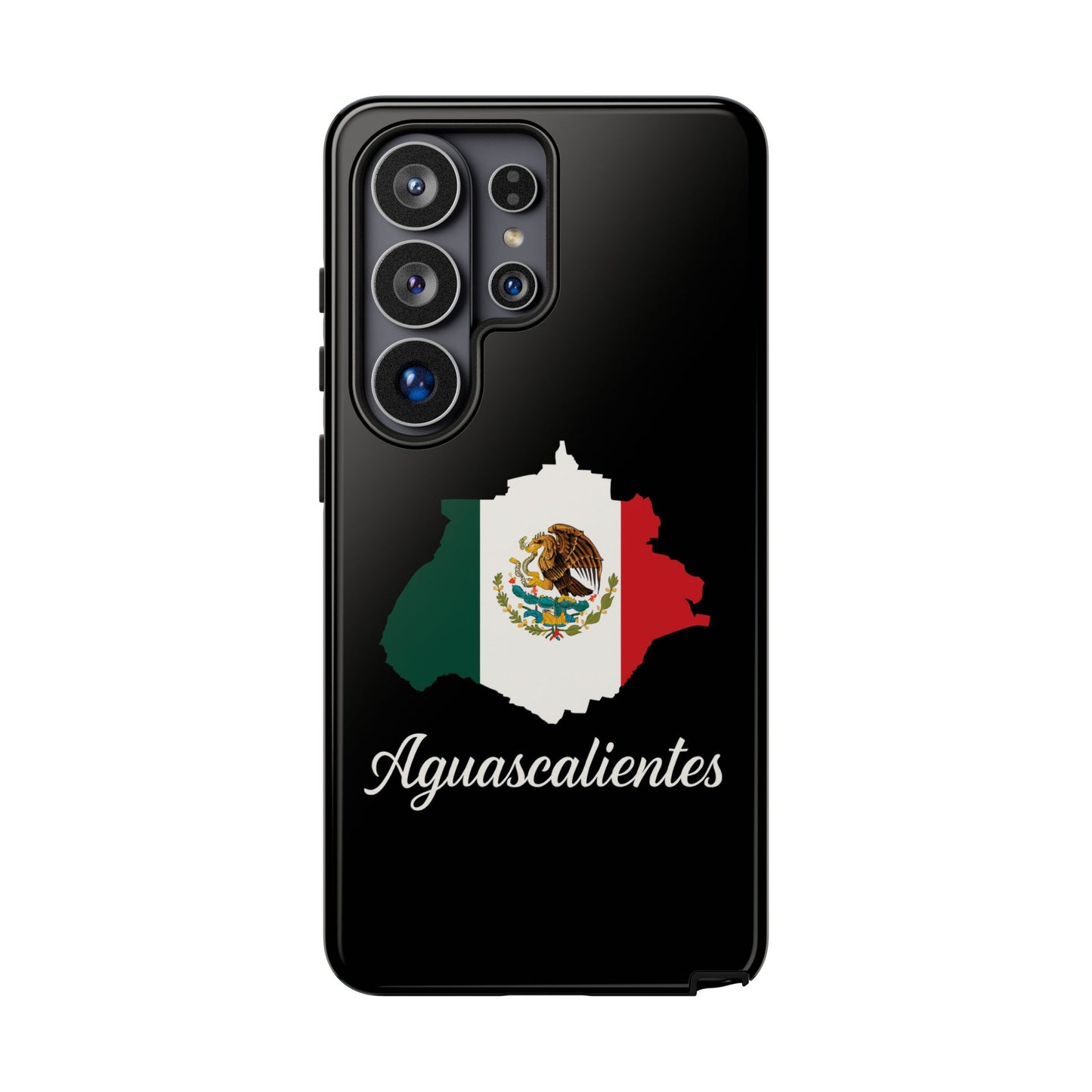 Aguascalientes Mexico Flag Map Phone Case | Mexican American Pride Tough Case for iPhone & Samsung