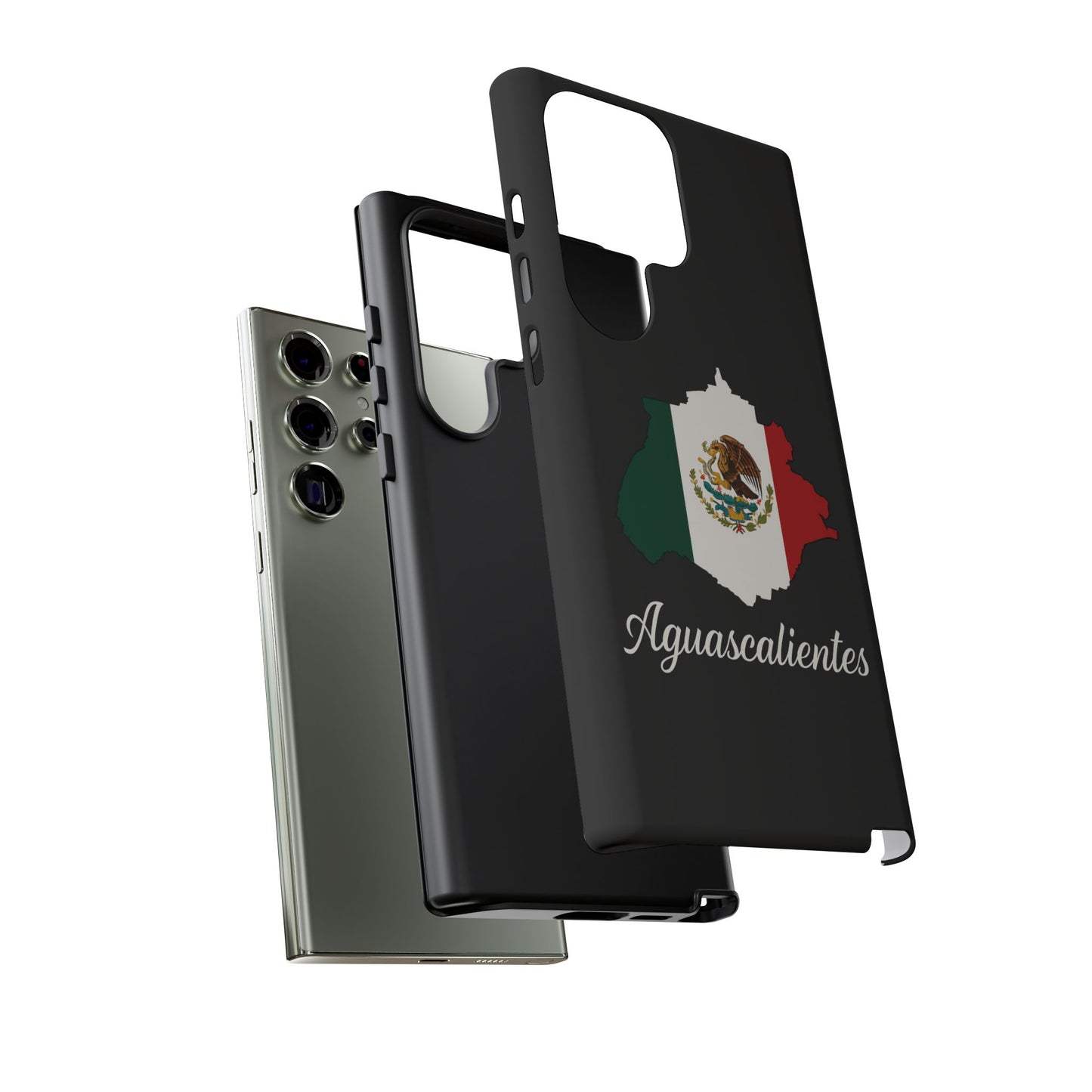 Aguascalientes Mexico Flag Map Phone Case | Mexican American Pride Tough Case for iPhone & Samsung