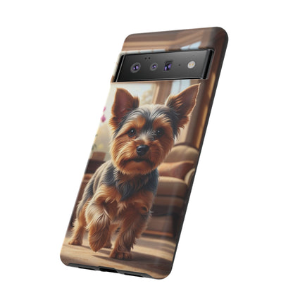 Yorkshire Terrier Phone Case – Cute Yorkie Puppy Tough Case (iPhone, Samsung, Pixel)