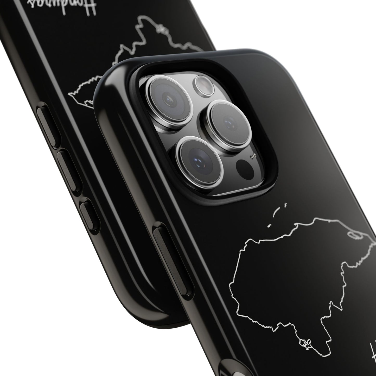 Honduras Outline Phone Case – Minimal Country Map Tough Case (iPhone, Samsung, Pixel)