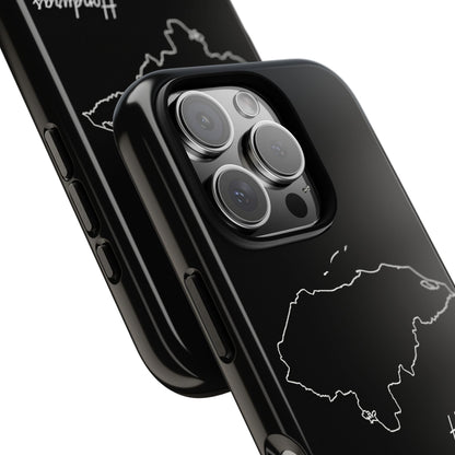 Honduras Outline Phone Case – Minimal Country Map Tough Case (iPhone, Samsung, Pixel)
