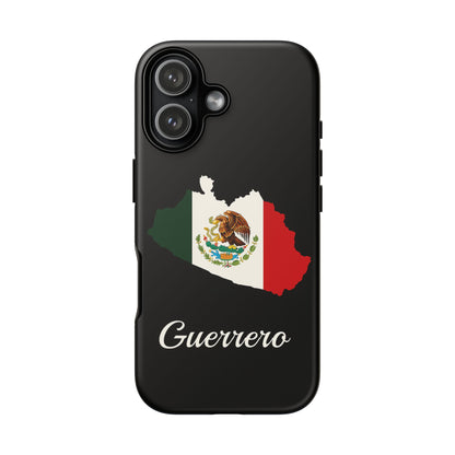 Guerrero Mexico Flag Map Phone Case | Mexican American Pride Tough Case for iPhone & Samsung