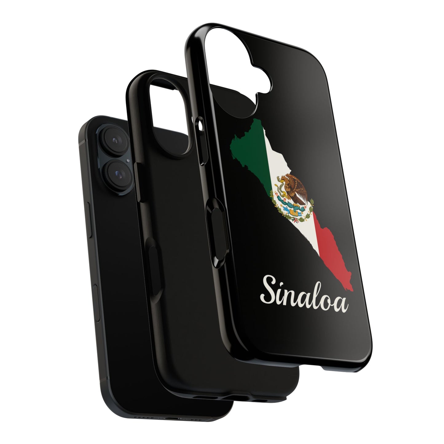 Sinaloa Mexico Flag Map Phone Case | Mexican American Pride Tough Case for iPhone & Samsung
