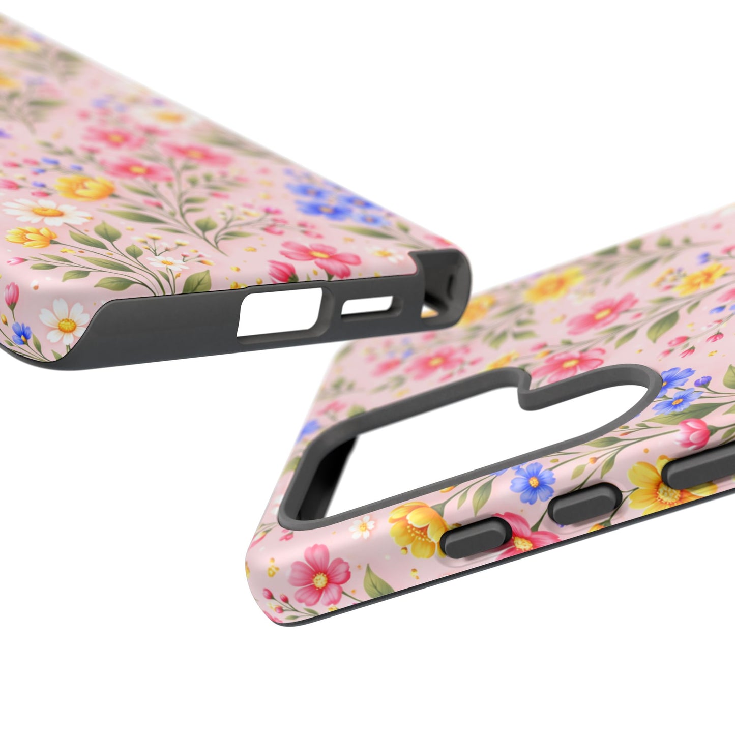 Wildflower Floral Phone Case Vintage Spring Meadow Tough Cover