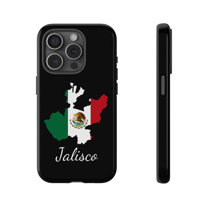 Jalisco Mexico Flag Map Phone Case | Mexican American Pride Tough Case for iPhone & Samsung