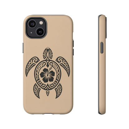 Polynesian Turtle Phone Case | Hawaiian Beach Tough Cover