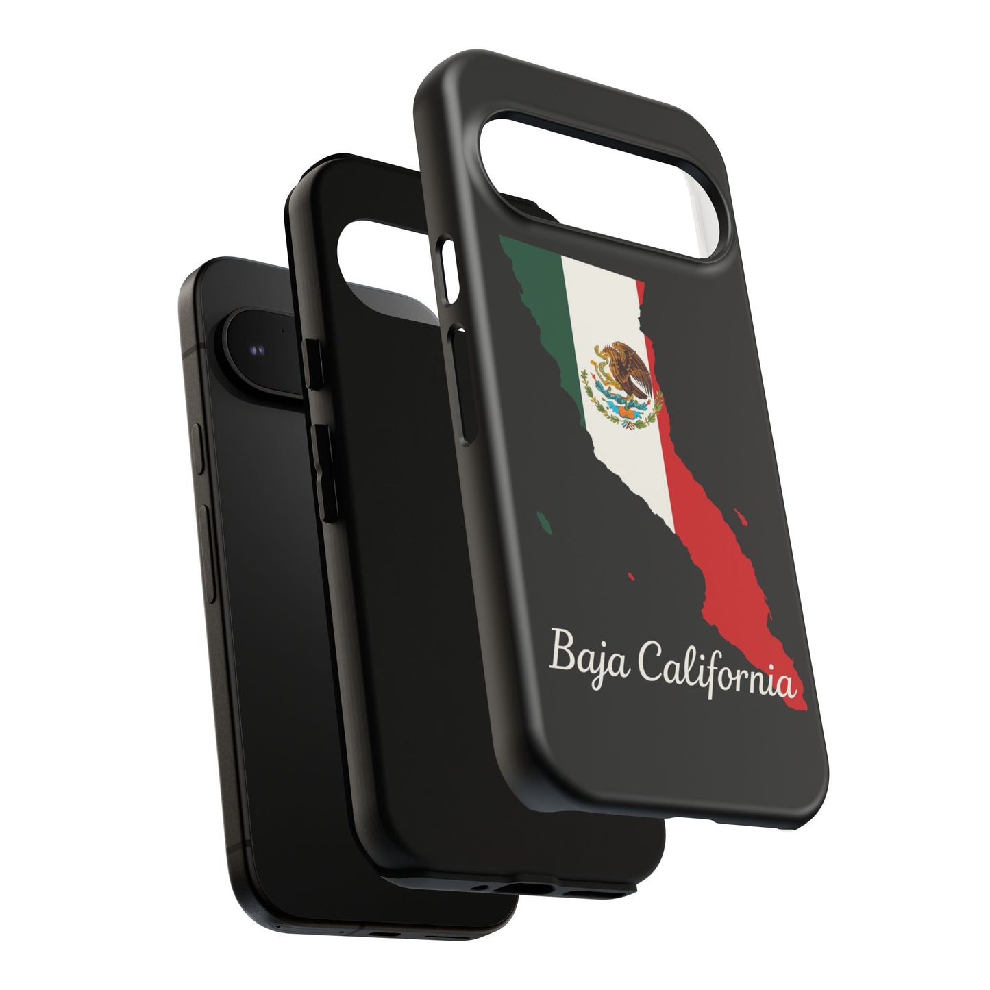 Baja California Mexico Flag Map Phone Case | Mexican American Pride Tough Case for iPhone & Samsung