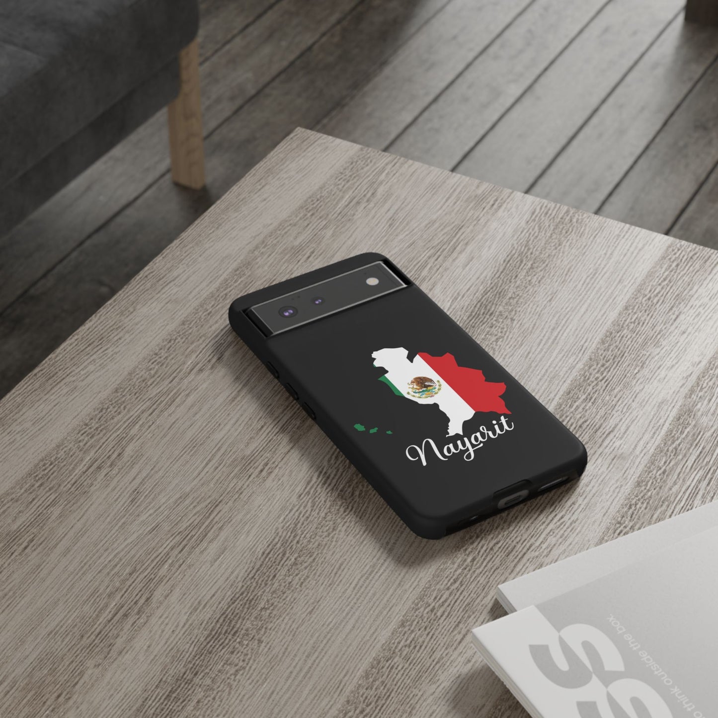 Nayarit Mexico Flag Map Phone Case | Mexican American Pride Tough Case for iPhone & Samsung