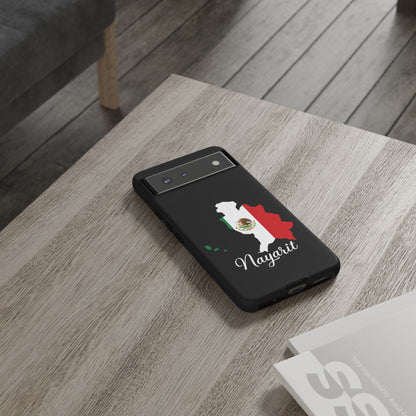 Nayarit Mexico Flag Map Phone Case | Mexican American Pride Tough Case for iPhone & Samsung