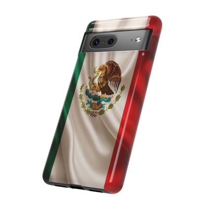 Mexico Flag Phone Case | Mexican Pride iPhone & Samsung Case | Tricolor Aesthetic Tough Protective Cover