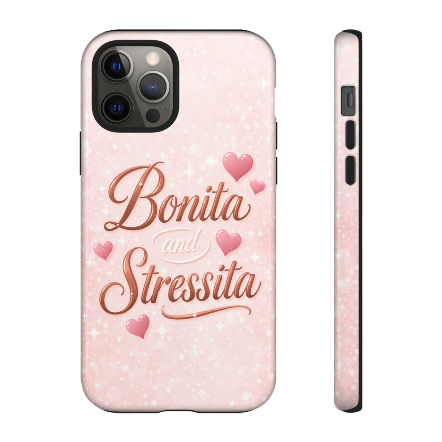 Bonita Stressita Phone Case Cute Latina Aesthetic Pink Coquette Case