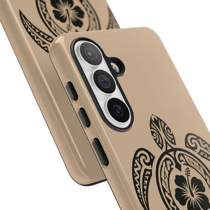 Polynesian Turtle Phone Case | Hawaiian Beach Tough Cover