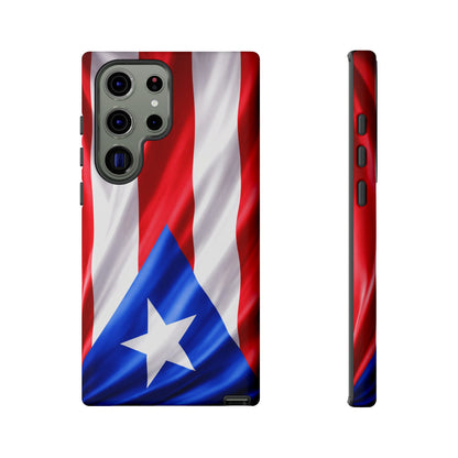 Puerto Rico Flag Phone Case | Boricua Pride Tough Case | Puerto Rican Flag Protective Cover for iPhone & Samsung