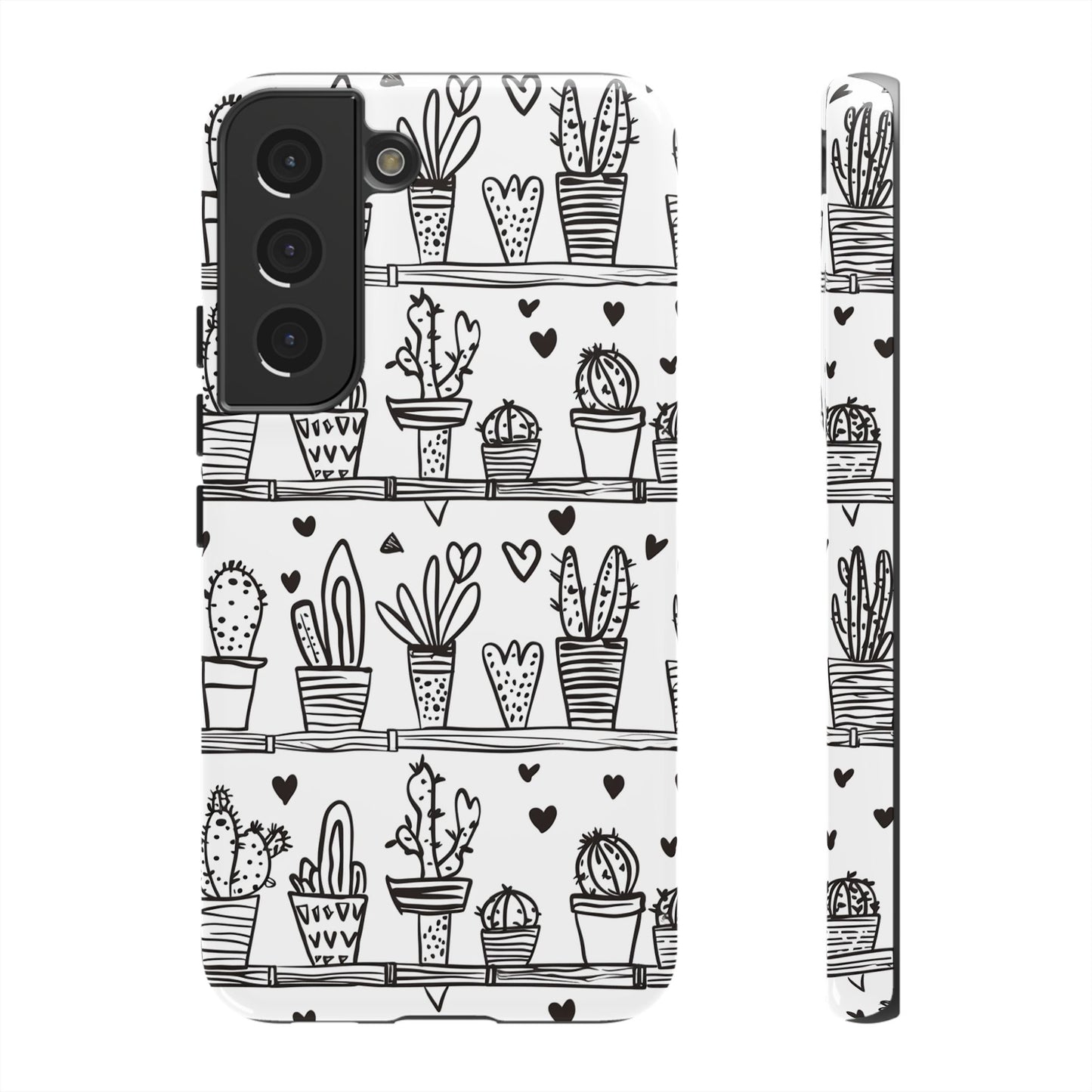 Cactus Succulent Phone Case Cute Plant Aesthetic iPhone Samsung Cover