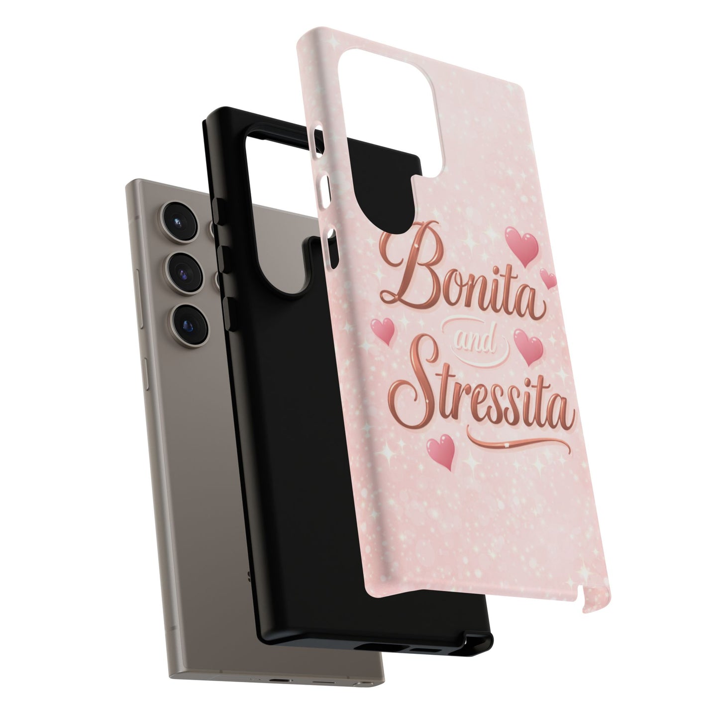 Bonita Stressita Phone Case Cute Latina Aesthetic Pink Coquette Case