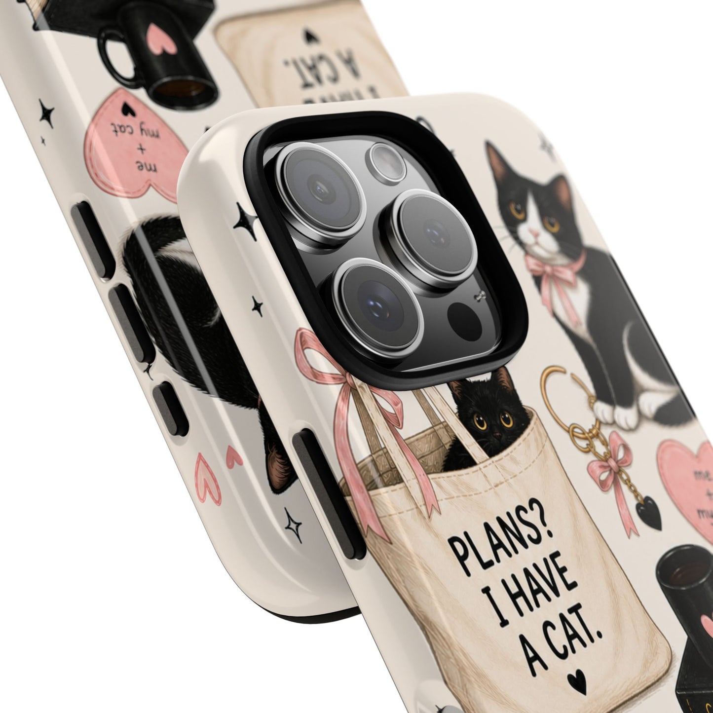 Cat Lover Phone Case | Plans? I Have A Cat Cute Aesthetic Cover