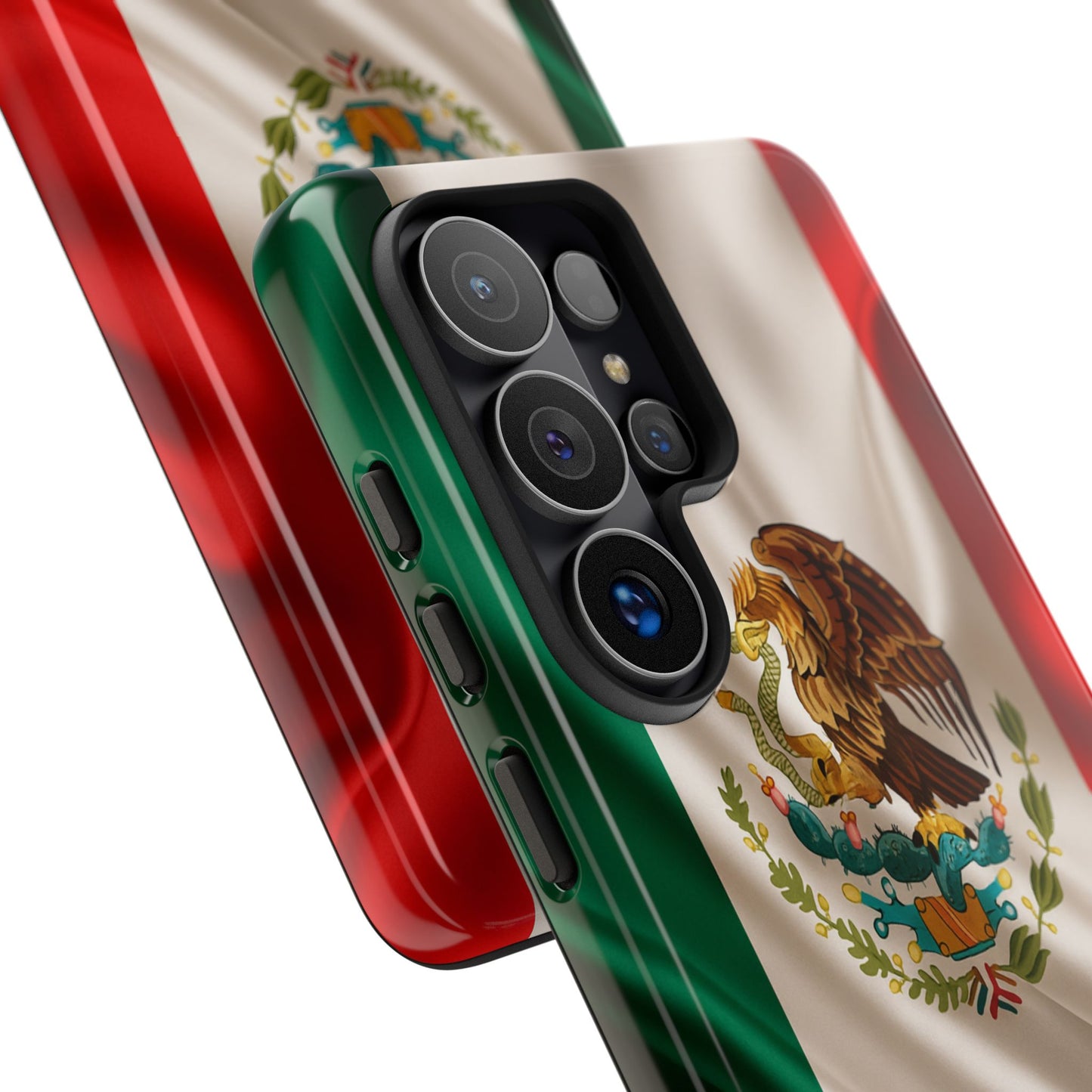 Mexico Flag Phone Case | Mexican Pride iPhone & Samsung Case | Tricolor Aesthetic Tough Protective Cover