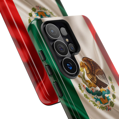 Mexico Flag Phone Case | Mexican Pride iPhone & Samsung Case | Tricolor Aesthetic Tough Protective Cover
