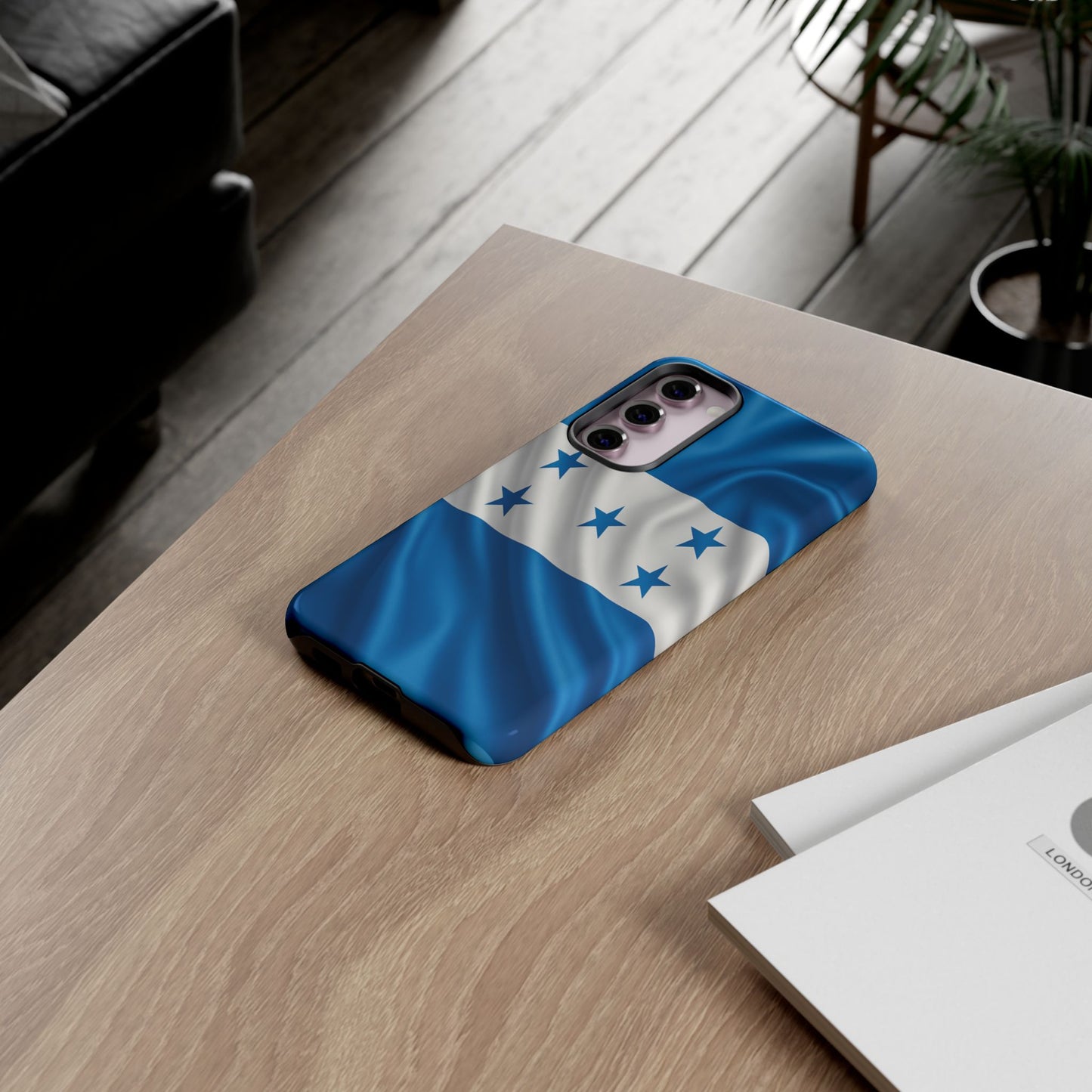 Honduras Flag Phone Case | Honduran Pride Blue & White Flag iPhone & Samsung Tough Protective Case