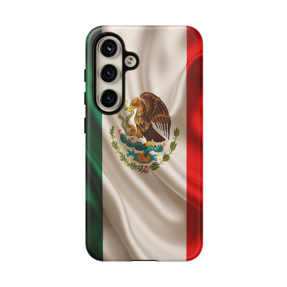 Mexico Flag Phone Case | Mexican Pride iPhone & Samsung Case | Tricolor Aesthetic Tough Protective Cover