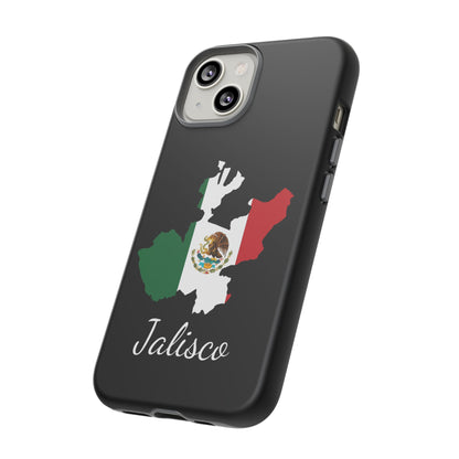 Jalisco Mexico Flag Map Phone Case | Mexican American Pride Tough Case for iPhone & Samsung