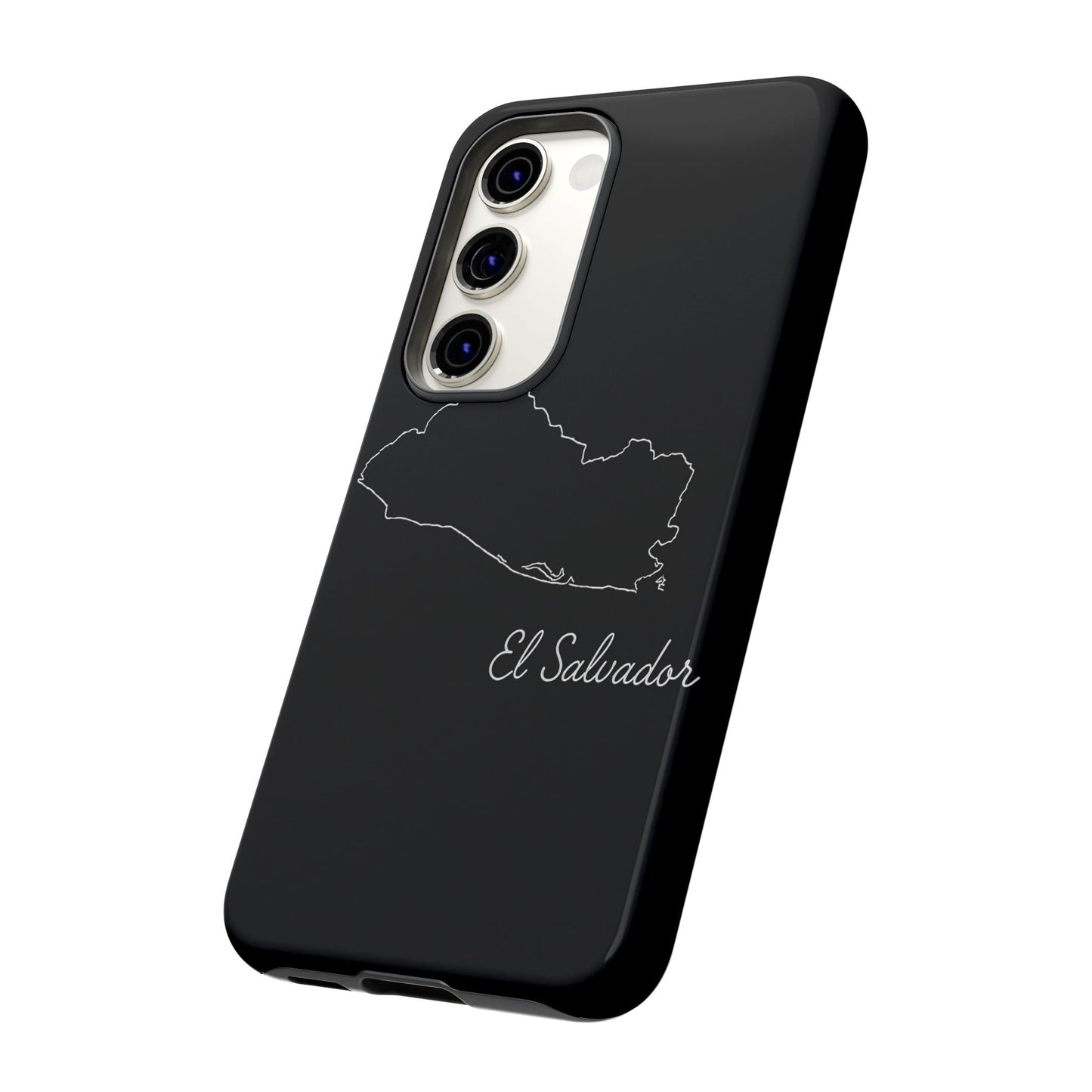 El Salvador Outline Phone Case – Minimal Country Map Tough Case (iPhone, Samsung, Pixel)