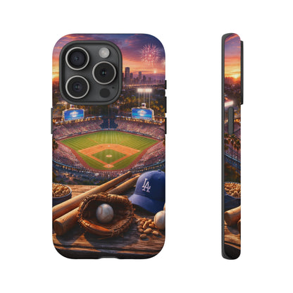 Baseball Sunset Stadium Phone Case LA Game Day Sports Aesthetic Case