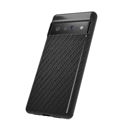 Carbon Fiber Inspired Phone Case – Rugged Slim Protective Tech Case for iPhone & Samsung