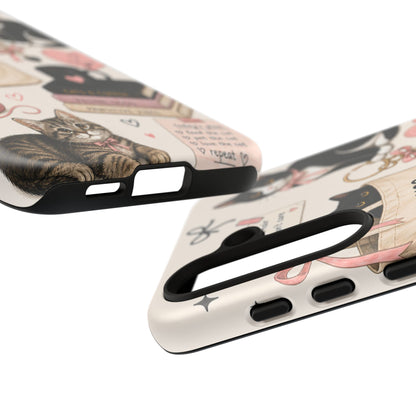 Cat Lover Phone Case | Plans? I Have A Cat Cute Aesthetic Cover