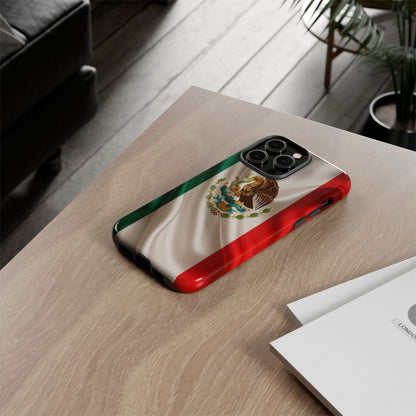 Mexico Flag Phone Case | Mexican Pride iPhone & Samsung Case | Tricolor Aesthetic Tough Protective Cover
