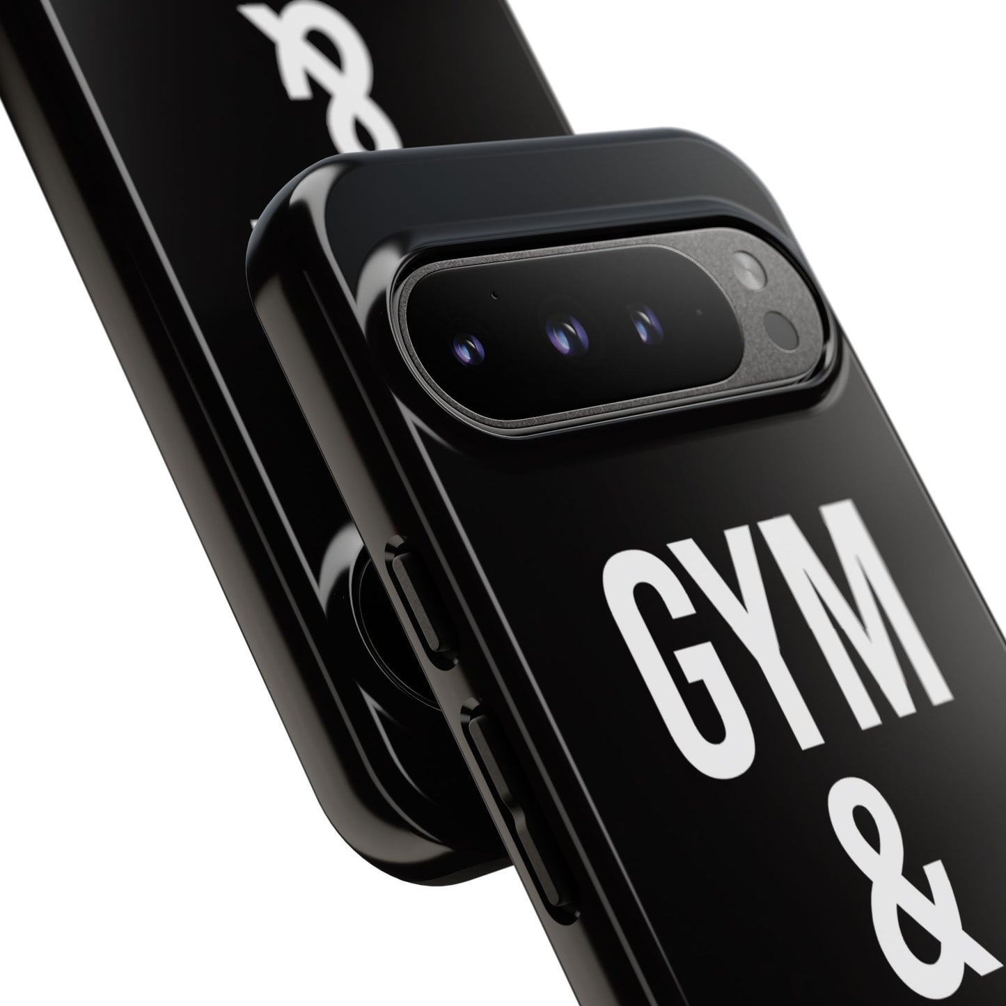 Gym & Jesus Phone Case Christian Faith Workout Gym Motivation Case