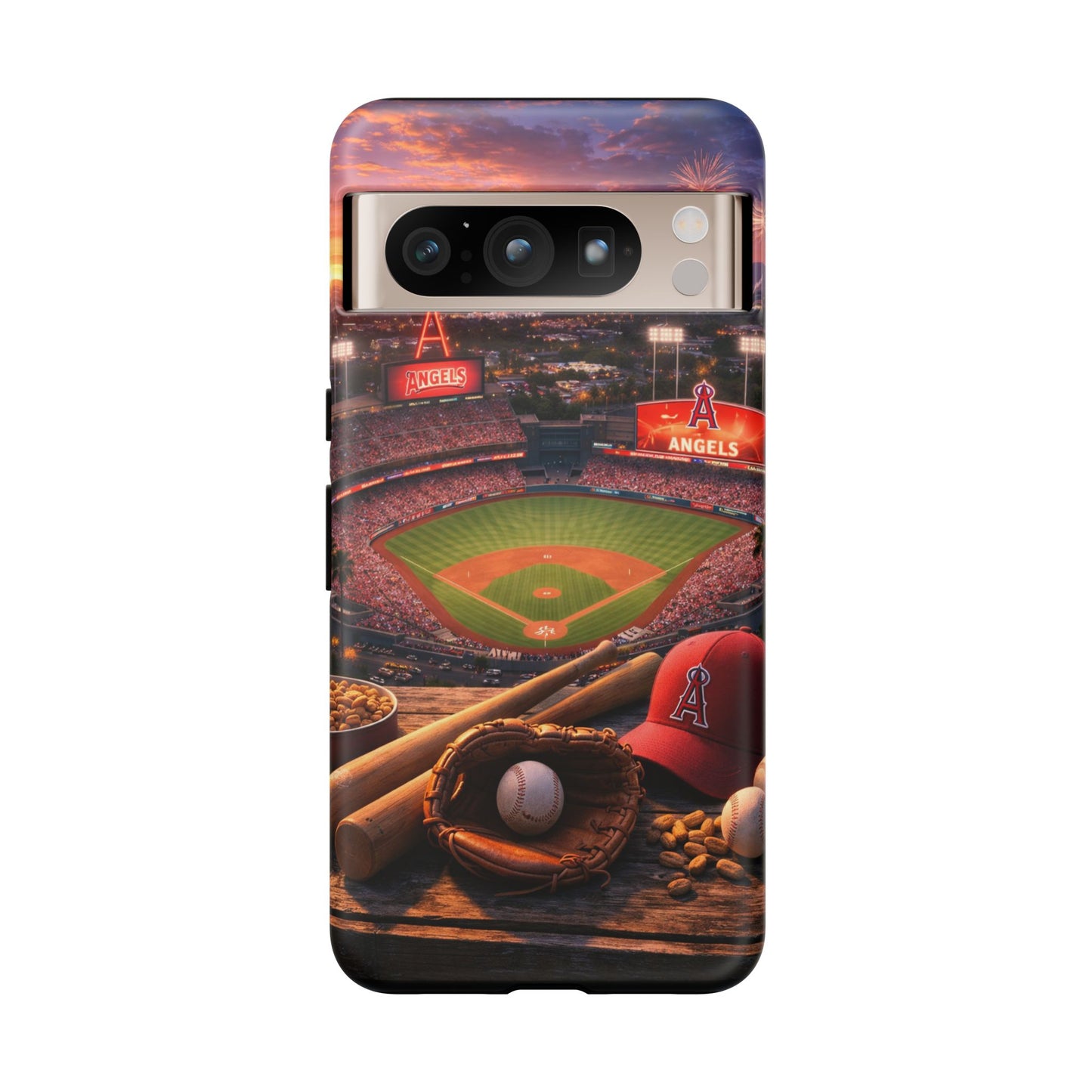 Baseball Stadium Phone Case Sports Fan Ballpark Game Day Tough Case