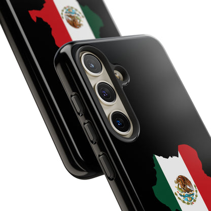 Durango Mexico Flag Map Phone Case | Mexican American Pride Tough Case for iPhone & Samsung