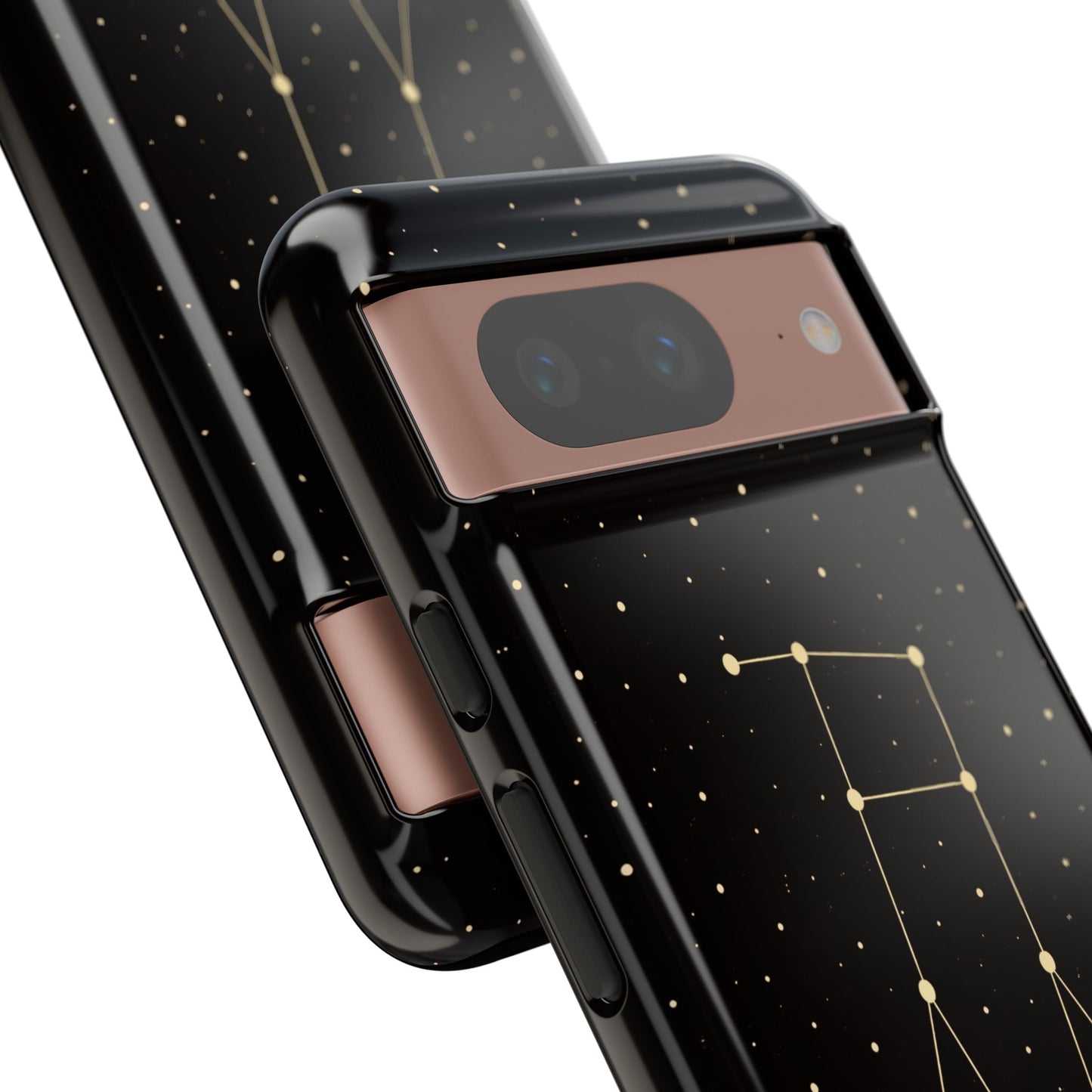Gemini Zodiac Constellation Phone Case – Luxe Gold Celestial Cover