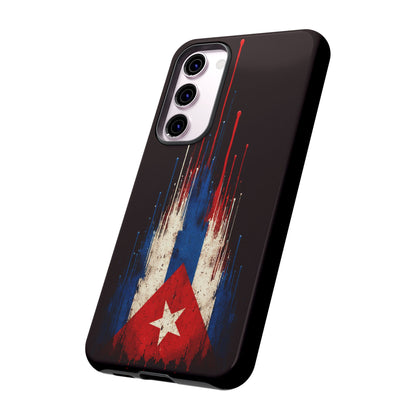 Cuban Flag Phone Case | Cuba Flag Tough Case | Patriotic Cuban Pride iPhone Samsung Protective Cover